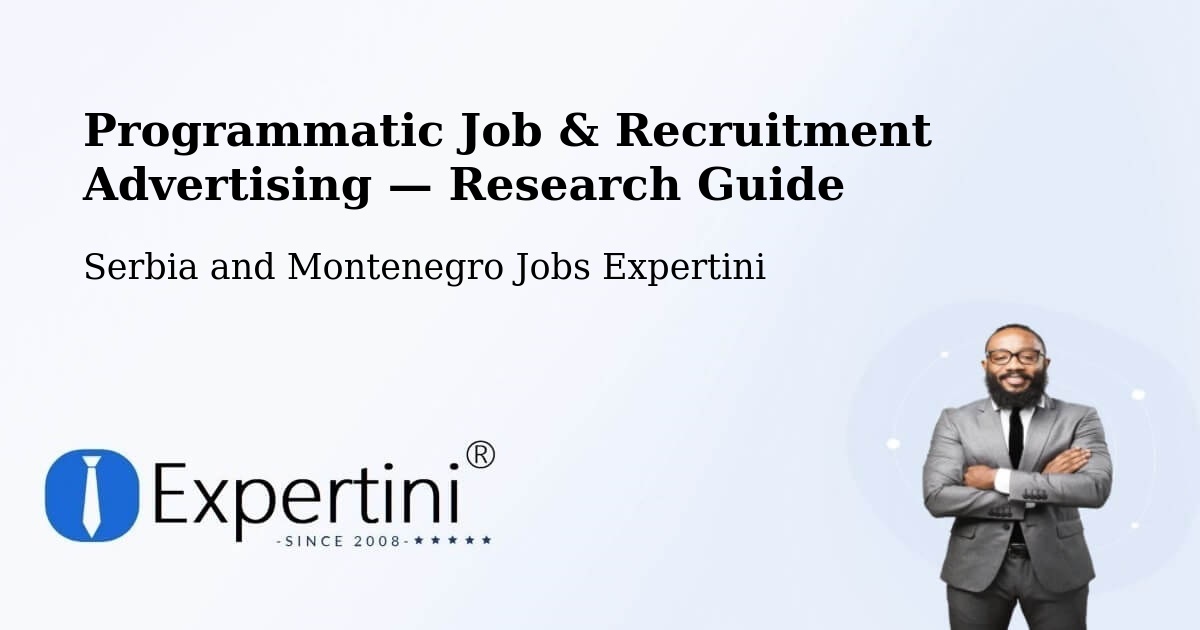 Programmatic Job & Recruitment Advertising — Research Guide – Vanier